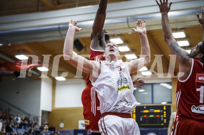 Basketball, Admiral Basketball Superliga 2019/20, Grunddurchgang 2.Runde, Traiskirchen Lions, BC Vienna, Jan Razdevsek (19)
