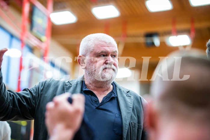 Basketball, Admiral Basketball Superliga 2019/20, Grunddurchgang 2.Runde, Traiskirchen Lions, BC Vienna, Zoran Kostic (Head Coach)
