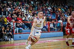Basketball, Admiral Basketball Superliga 2019/20, Grunddurchgang 2.Runde, Traiskirchen Lions, BC Vienna, Maris Ziedins(18)