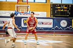 Basketball, Admiral Basketball Superliga 2019/20, Grunddurchgang 2.Runde, Traiskirchen Lions, BC Vienna, Paul Radakovics (9)