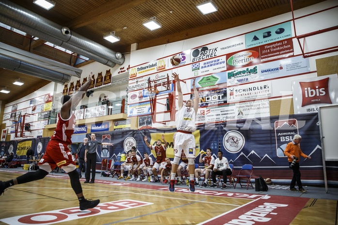 Basketball, Admiral Basketball Superliga 2019/20, Grunddurchgang 2.Runde, Traiskirchen Lions, BC Vienna, Jan Razdevsek (19)