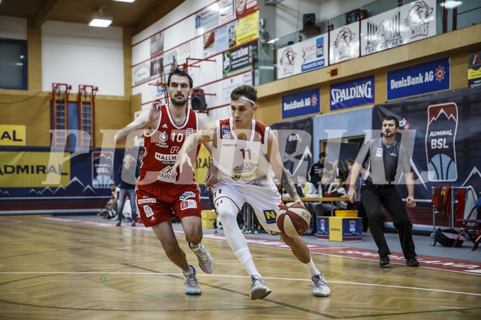 Basketball, Admiral Basketball Superliga 2019/20, Grunddurchgang 2.Runde, Traiskirchen Lions, BC Vienna, Aleksandar Andjelkovic (10)