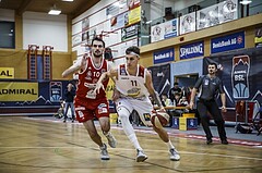 Basketball, Admiral Basketball Superliga 2019/20, Grunddurchgang 2.Runde, Traiskirchen Lions, BC Vienna, Aleksandar Andjelkovic (10)