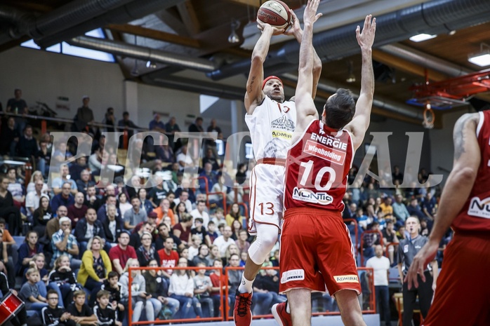 Basketball, Admiral Basketball Superliga 2019/20, Grunddurchgang 2.Runde, Traiskirchen Lions, BC Vienna, Shawn L. Ray (6)