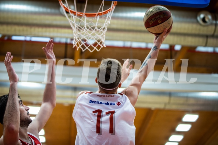Basketball, Admiral Basketball Superliga 2019/20, Grunddurchgang 2.Runde, Traiskirchen Lions, BC Vienna, Aleksandar Andjelkovic (11)