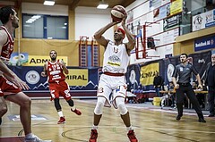 Basketball, Admiral Basketball Superliga 2019/20, Grunddurchgang 2.Runde, Traiskirchen Lions, BC Vienna, Shawn L. Ray (6)