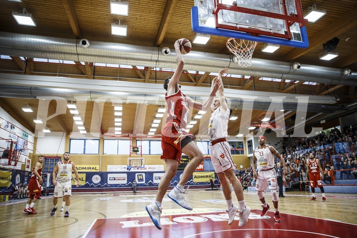 Basketball, Admiral Basketball Superliga 2019/20, Grunddurchgang 2.Runde, Traiskirchen Lions, BC Vienna, Anton Shoutvin (10)