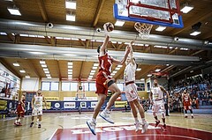 Basketball, Admiral Basketball Superliga 2019/20, Grunddurchgang 2.Runde, Traiskirchen Lions, BC Vienna, Anton Shoutvin (10)