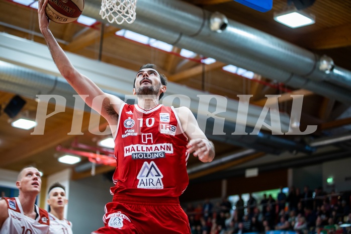 Basketball, Admiral Basketball Superliga 2019/20, Grunddurchgang 2.Runde, Traiskirchen Lions, BC Vienna, Anton Shoutvin (10)