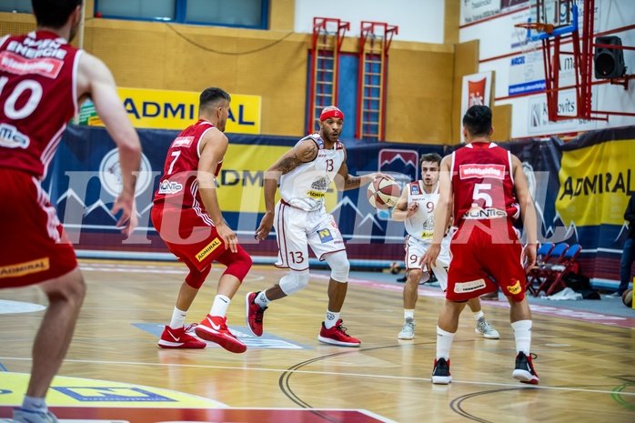 Basketball, Admiral Basketball Superliga 2019/20, Grunddurchgang 2.Runde, Traiskirchen Lions, BC Vienna, Shawn L. Ray (13)