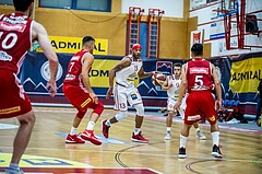 Basketball, Admiral Basketball Superliga 2019/20, Grunddurchgang 2.Runde, Traiskirchen Lions, BC Vienna, Shawn L. Ray (13)