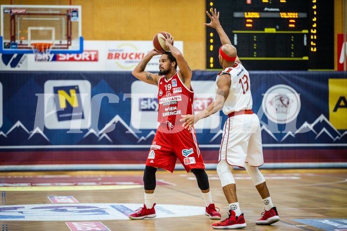 Basketball, Admiral Basketball Superliga 2019/20, Grunddurchgang 2.Runde, Traiskirchen Lions, BC Vienna, Jason Detrick (19)
