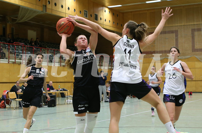 Basketball Damen Superliga 2022/23, Grunddurchgang 6.Runde Vienna United vs. Basket Flames


