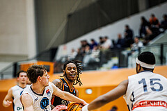 Basketball, Win2Day Superliga 2023/24, 1. Qualifikationsrunde, Vienna Timberwolves, Fürstenfeld Panthers, Joe Hampton (9)