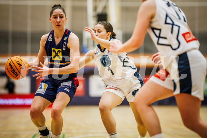 Basketball, Win2Day Basketball Damen Superliga 2023/24, Grunddurchgang 14.Runde, Vienna Timberwolves, SKN St. Pölten, Michaela Wildbacher (9)