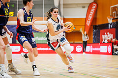 Basketball, Win2Day Basketball Damen Superliga 2023/24, Grunddurchgang 14.Runde, Vienna Timberwolves, SKN St. Pölten, Aleksandra Novakovic (8)