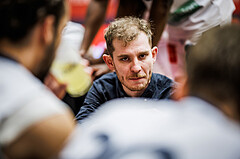 Basketball, Win2Day Superliga 2023/24, 1. Qualifikationsrunde, Vienna Timberwolves, Fürstenfeld Panthers, Justin Schlünken (Head Coach)