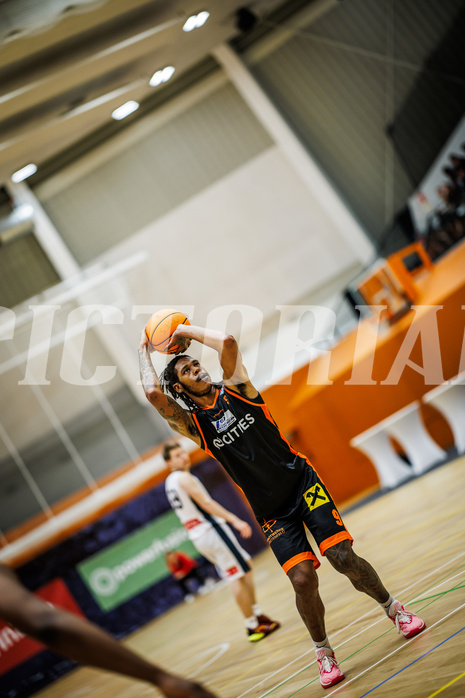 Basketball, Win2Day Superliga 2023/24, 1. Qualifikationsrunde, Vienna Timberwolves, Fürstenfeld Panthers, Joe Hampton (9)