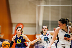 Basketball, Win2Day Basketball Damen Superliga 2023/24, Grunddurchgang 14.Runde, Vienna Timberwolves, SKN St. Pölten, Anna Kolyandrova (2)