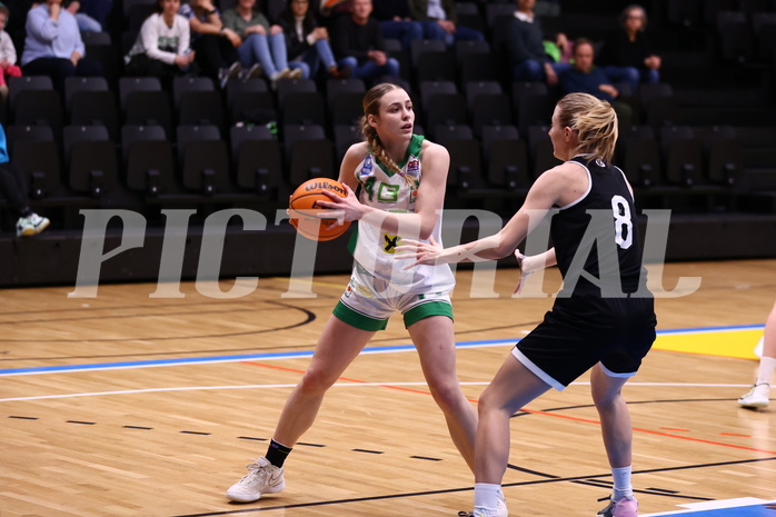 02.03.2024, Graz, Raiffeisen Sportpark, Basketball Damen Superliga 2023/24, Grunddurchgang 14.Runde, UBI Holding Graz - Basket Flames Women ,  
