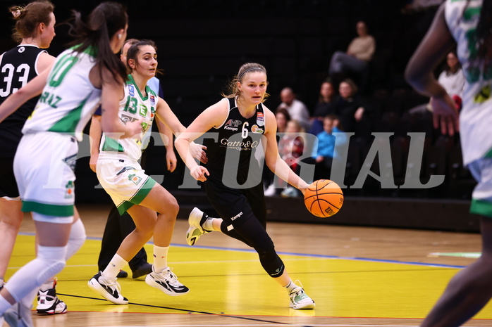 02.03.2024, Graz, Raiffeisen Sportpark, Basketball Damen Superliga 2023/24, Grunddurchgang 14.Runde, UBI Holding Graz - Basket Flames Women ,  