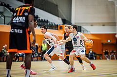 Basketball, Win2Day Superliga 2023/24, 1. Qualifikationsrunde, Vienna Timberwolves, Fürstenfeld Panthers, Jakob Szkutta (10)
