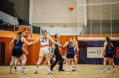 Basketball, Win2Day Basketball Damen Superliga 2023/24, Grunddurchgang 14.Runde, Vienna Timberwolves, SKN St. Pölten, Bettina Kunz (71)