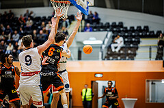 Basketball, Win2Day Superliga 2023/24, 1. Qualifikationsrunde, Vienna Timberwolves, Fürstenfeld Panthers, Felix Leindecker (6)