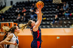 Basketball, Win2Day Basketball Damen Superliga 2023/24, Grunddurchgang 14.Runde, Vienna Timberwolves, SKN St. Pölten, Bettina Kunz (71)