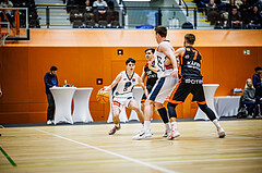 Basketball, Win2Day Superliga 2023/24, 1. Qualifikationsrunde, Vienna Timberwolves, Fürstenfeld Panthers, Jakob Konzet (5)
