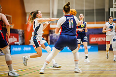Basketball, Win2Day Basketball Damen Superliga 2023/24, Grunddurchgang 14.Runde, Vienna Timberwolves, SKN St. Pölten, Petra Pammer (21)