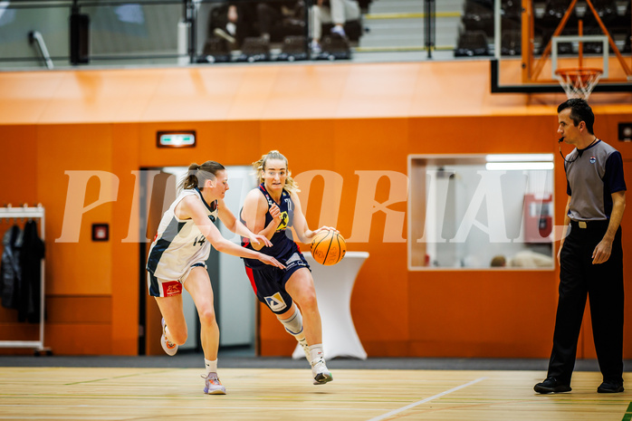 Basketball, Win2Day Basketball Damen Superliga 2023/24, Grunddurchgang 14.Runde, Vienna Timberwolves, SKN St. Pölten, Bettina Kunz (71)