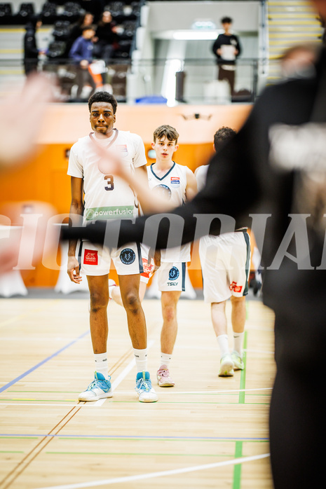 Basketball, Win2Day Superliga 2023/24, 1. Qualifikationsrunde, Vienna Timberwolves, Fürstenfeld Panthers, Nnadalu Noble (3)