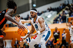 Basketball, Win2Day Superliga 2023/24, 1. Qualifikationsrunde, Vienna Timberwolves, Fürstenfeld Panthers, William Emiohe (15)