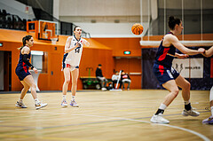 Basketball, Win2Day Basketball Damen Superliga 2023/24, Grunddurchgang 14.Runde, Vienna Timberwolves, SKN St. Pölten, Melanie Fischer (14)