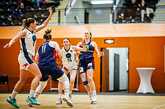 Basketball, Win2Day Basketball Damen Superliga 2023/24, Grunddurchgang 14.Runde, Vienna Timberwolves, SKN St. Pölten, Nina Krisper (11)