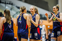 Basketball, Win2Day Basketball Damen Superliga 2023/24, Grunddurchgang 14.Runde, Vienna Timberwolves, SKN St. Pölten, Emma Kress (14)
