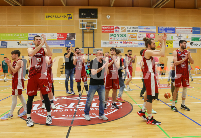 Basketball Zweite Liga 2023/24, Playoff Viertelfinale Spiel 1 Mistelbach Mustangs vs. Dornbirn Lions


