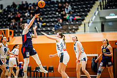 Basketball, Win2Day Basketball Damen Superliga 2023/24, Grunddurchgang 14.Runde, Vienna Timberwolves, SKN St. Pölten, Nina Krisper (11)