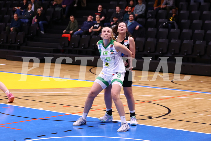 02.03.2024, Graz, Raiffeisen Sportpark, Basketball Damen Superliga 2023/24, Grunddurchgang 14.Runde, UBI Holding Graz - Basket Flames Women ,  