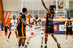 Basketball, Win2Day Superliga 2023/24, 1. Qualifikationsrunde, Vienna Timberwolves, Fürstenfeld Panthers, William Emiohe (15)