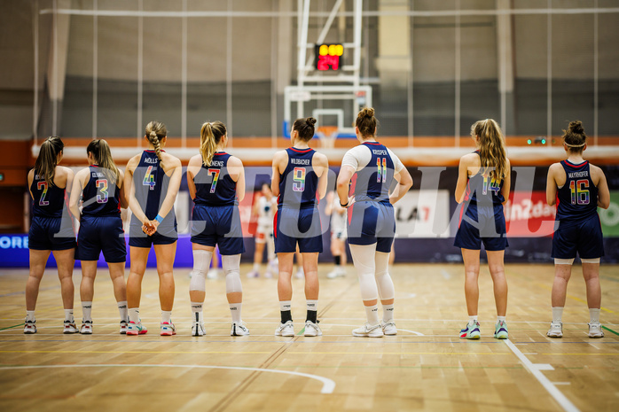 Basketball, Win2Day Basketball Damen Superliga 2023/24, Grunddurchgang 14.Runde, Vienna Timberwolves, SKN St. Pölten, Team SKN St. Pölten