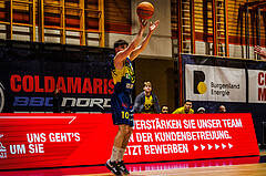 Basketball, win2day Basketball Superliga 2024/25, Grunddurchgang Runde 13, BBC Nord Dragonz, UBSC Graz, Elias Podany (10)