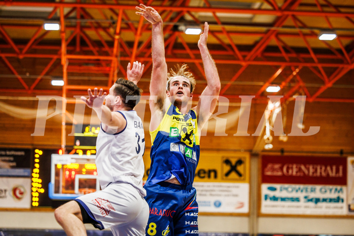 Basketball, win2day Basketball Superliga 2024/25, Grunddurchgang Runde 13, BBC Nord Dragonz, UBSC Graz, Nicholas Lynch (8)