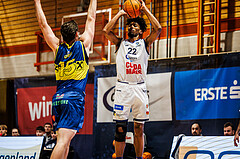 Basketball, win2day Basketball Superliga 2024/25, Grunddurchgang Runde 13, BBC Nord Dragonz, UBSC Graz, Jalen Green (22)