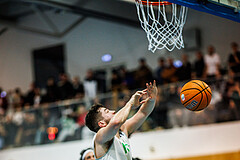 Basketball, Basketball Zweite Liga 2024/25, Grunddurchgang 13.Runde, UDW Alligators, Vienna Timberwolves, Daniel Schuch (10)