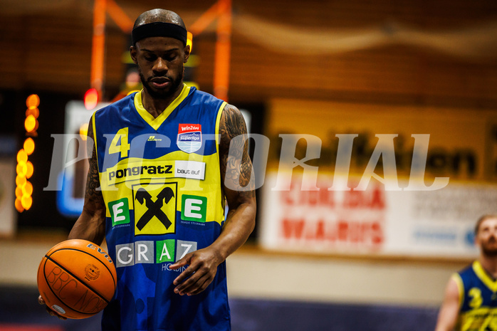 Basketball, win2day Basketball Superliga 2024/25, Grunddurchgang Runde 13, BBC Nord Dragonz, UBSC Graz, Jeremy Smith (4)