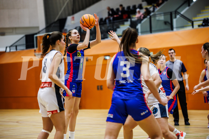 Basketball, Win2Day Basketball Damen Superliga 2024/25, Grunddurchgang 10.Runde, Vienna Timberwolves, UBSC DBBC Graz, Christina Köppel (28)