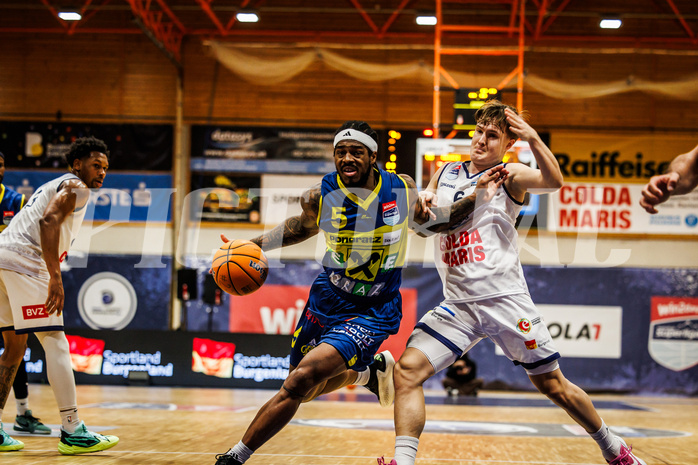 Basketball, win2day Basketball Superliga 2024/25, Grunddurchgang Runde 13, BBC Nord Dragonz, UBSC Graz, Gregory Johnson (5)