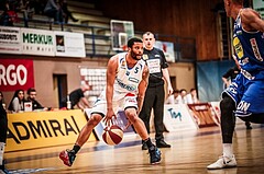 Basketball, ABL 2017/18, Grunddurchgang 31.Runde, Oberwart Gunners, Gmunden Swans, Jerome Seagears (5)